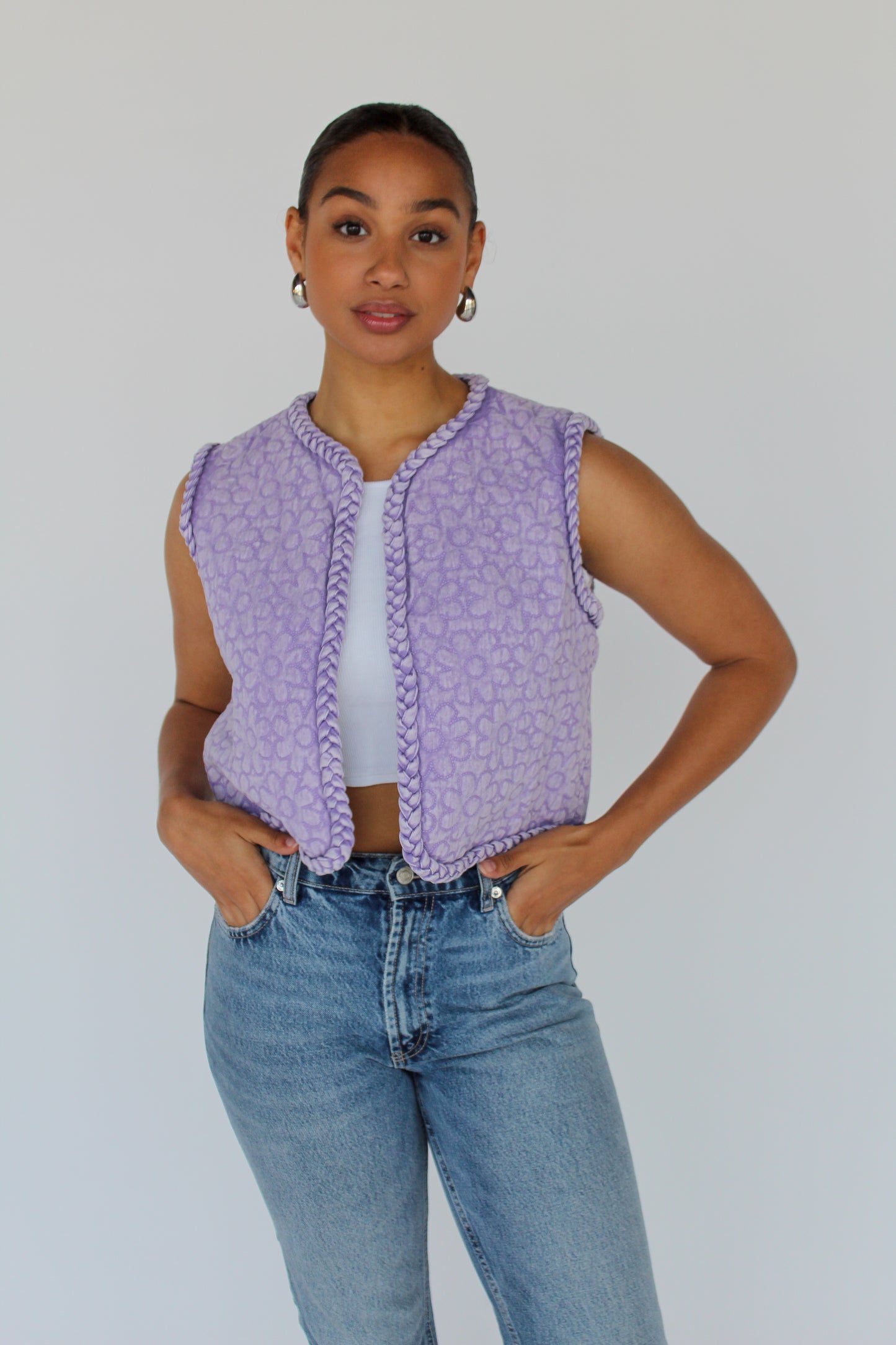 lavender haze vest