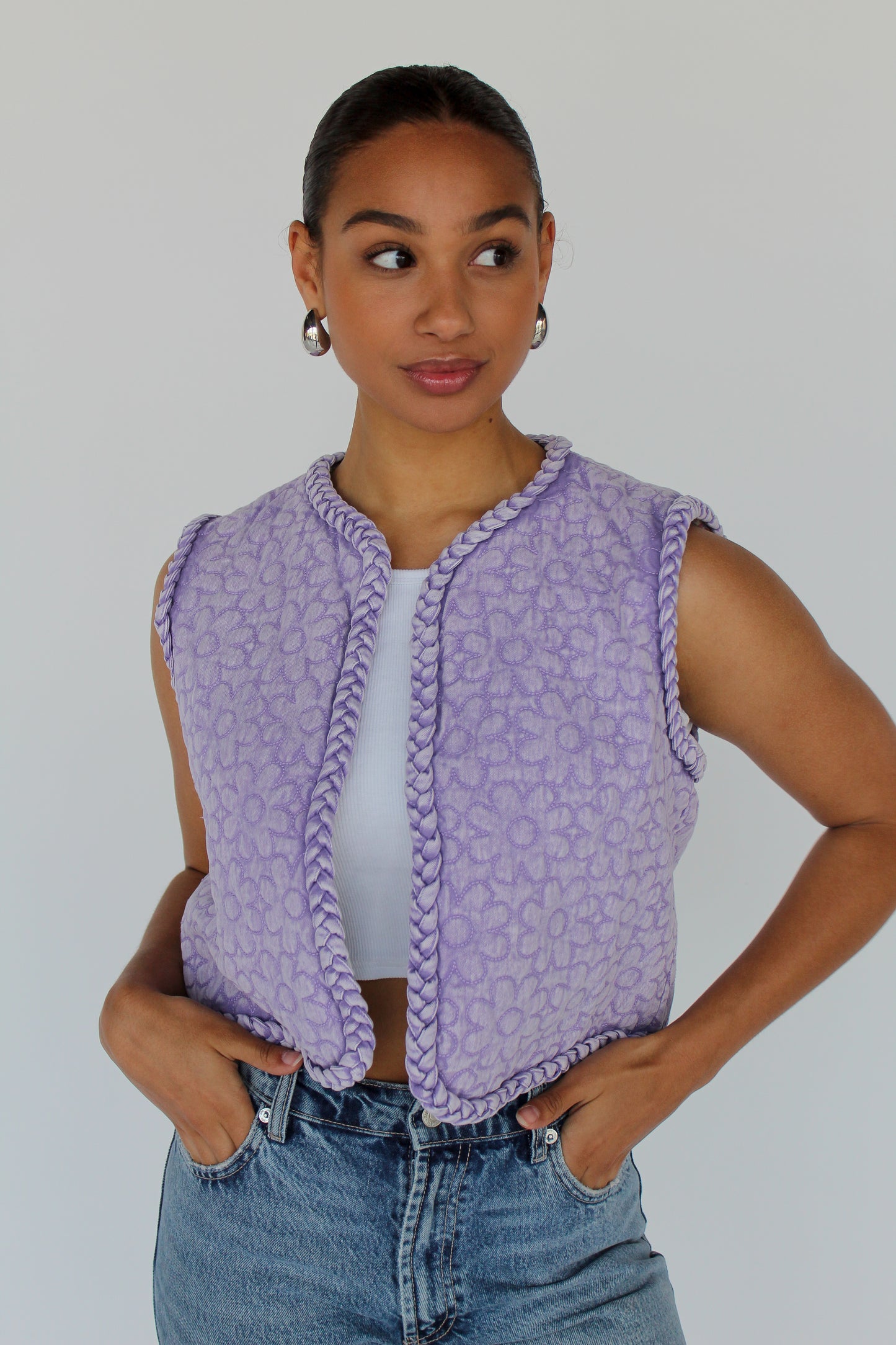 lavender haze vest