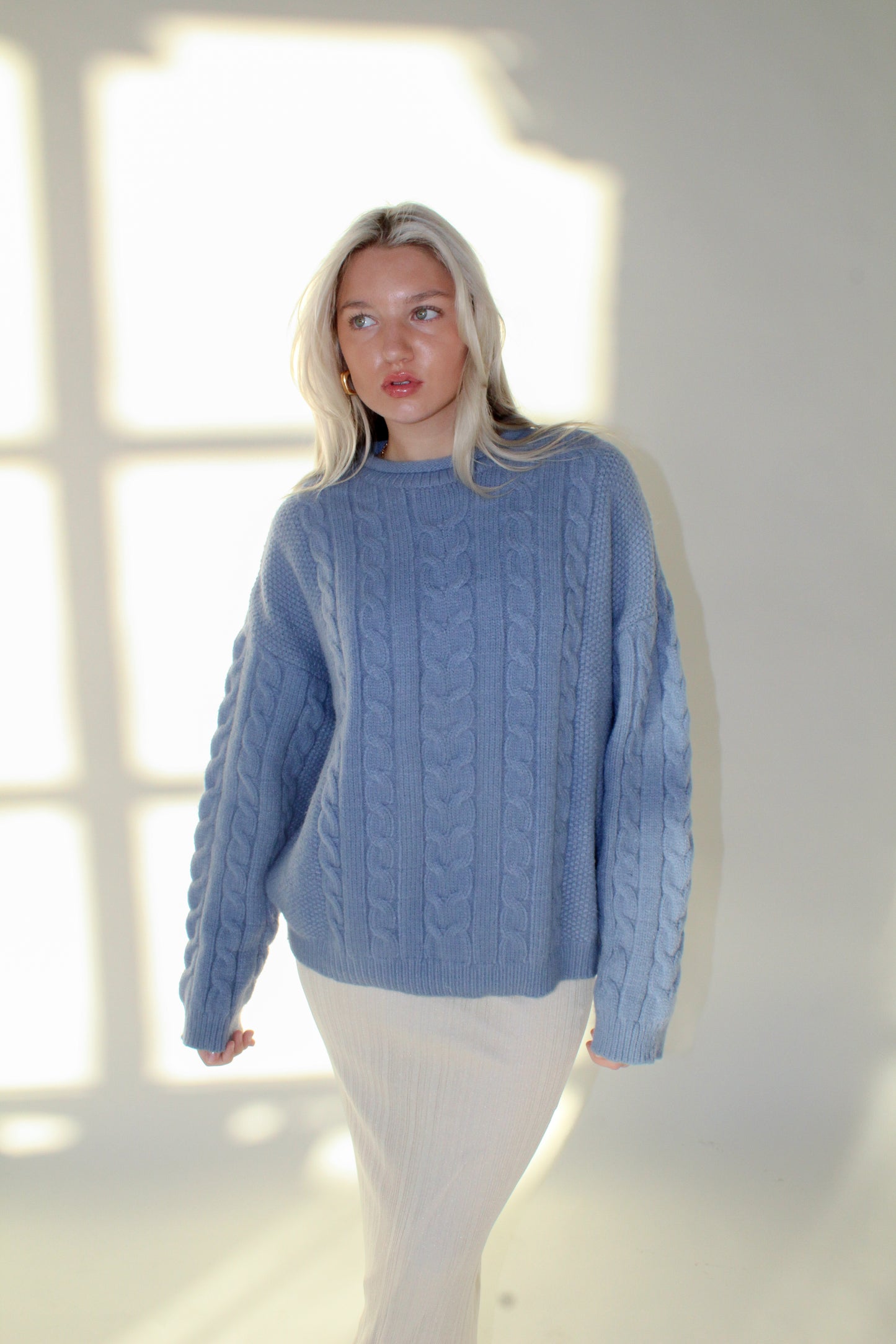 tildy sweater in blue