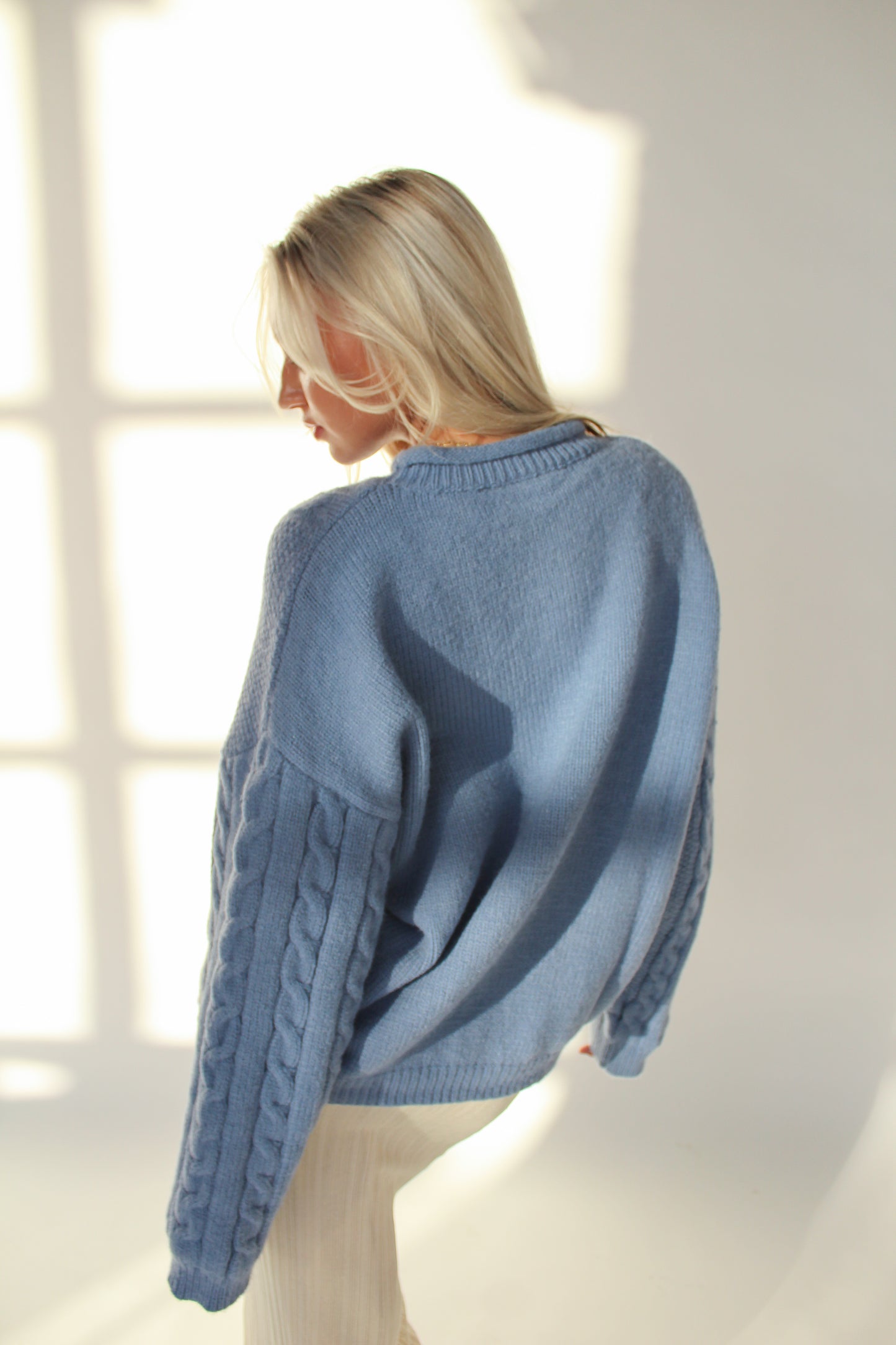 tildy sweater in blue